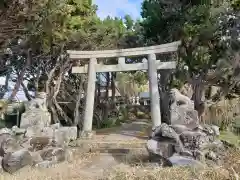 大杉神社の鳥居