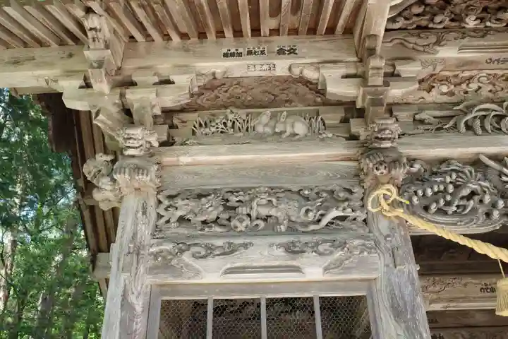 有明山神社の芸術
