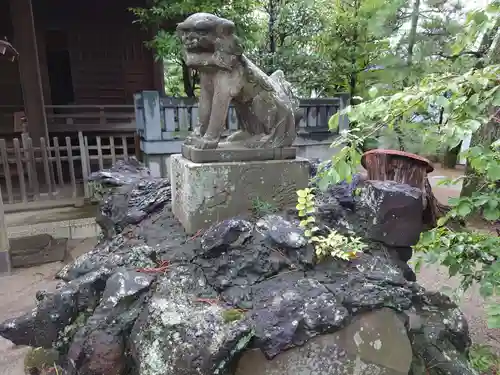 白幡天神社の狛犬