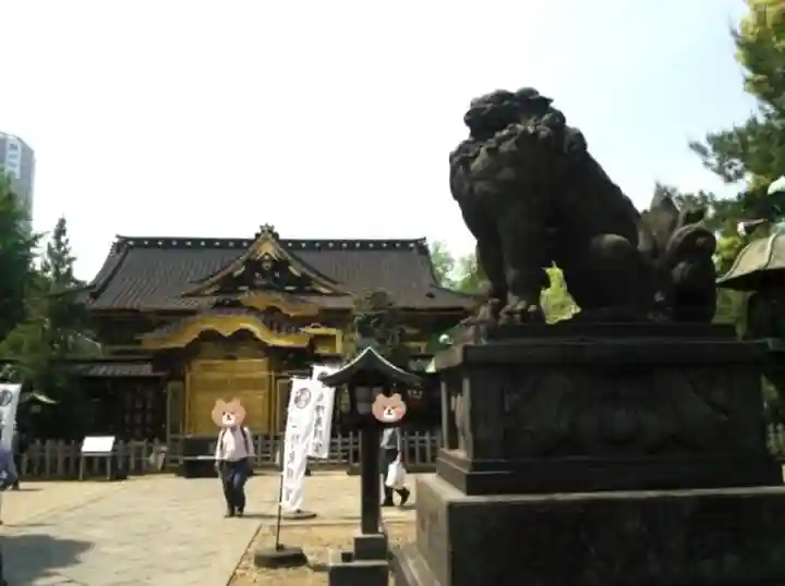 上野東照宮の狛犬