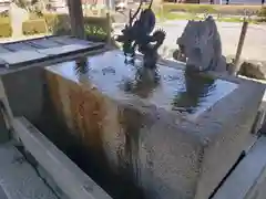 沙沙貴神社の手水