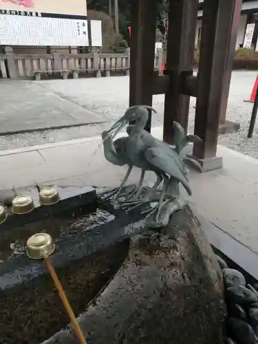 白鷺神社の手水舎