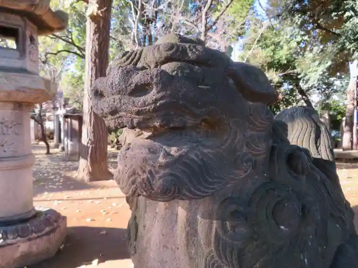 品川神社の狛犬