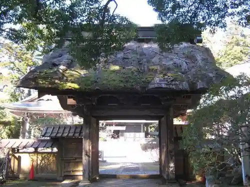 清澄寺の山門・神門