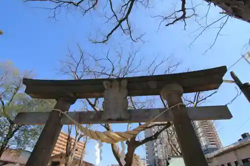 阿邪訶根神社の鳥居