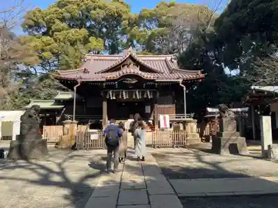代々木八幡宮の本殿・本堂
