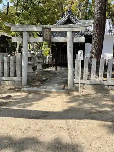 猪名野神社の鳥居