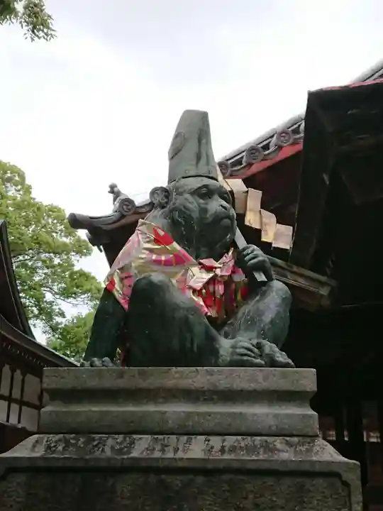 清洲山王宮 日吉神社の狛犬