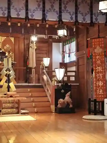 札幌諏訪神社の本殿・本堂