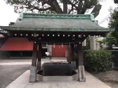 麻布氷川神社の手水舎