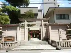 火防　陶器神社（坐摩神社末社）の鳥居