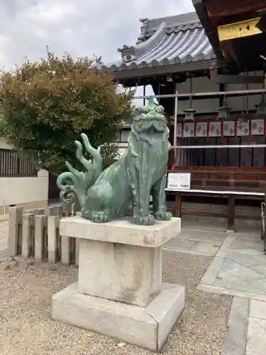 野田恵美須神社の狛犬