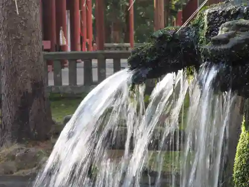 岩木山神社の手水