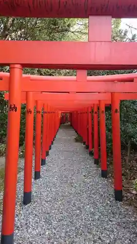 満福寺（三好稲荷閣）の鳥居