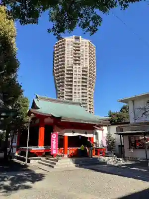 麻布氷川神社の本殿・本堂