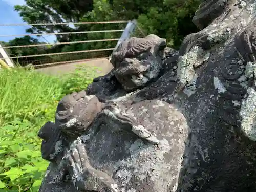 真浦神社の狛犬