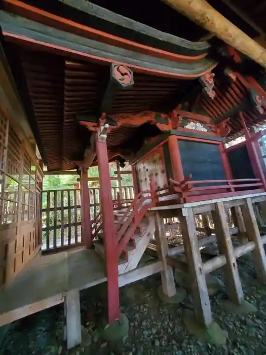 黒沼神社の本殿