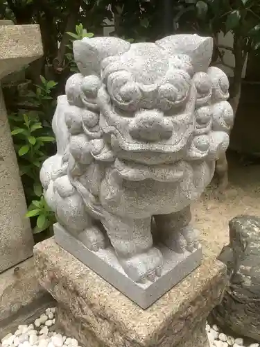 大池白龍大神の狛犬