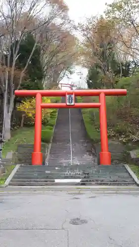 本輪西八幡神社の鳥居