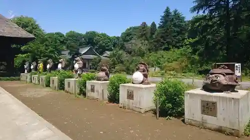 茂林寺の狛犬