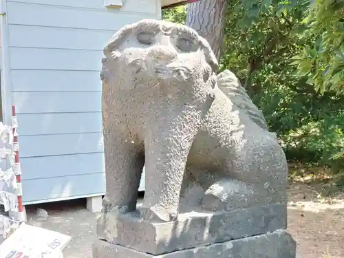 江部乙神社の狛犬