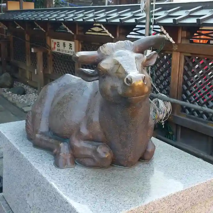 湯島天満宮の狛犬