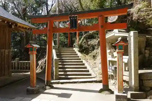 大龍寺の鳥居