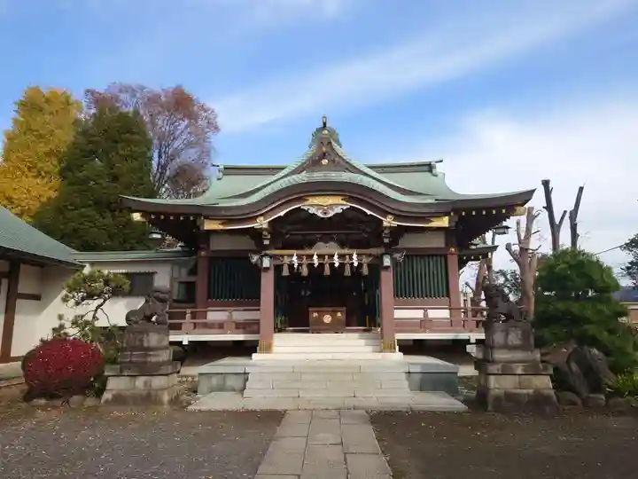 赤塚氷川神社の本殿・本堂