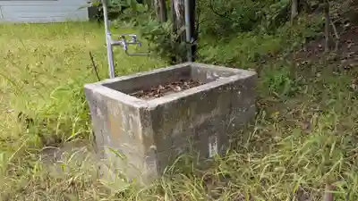 豊受稲荷神社の手水舎