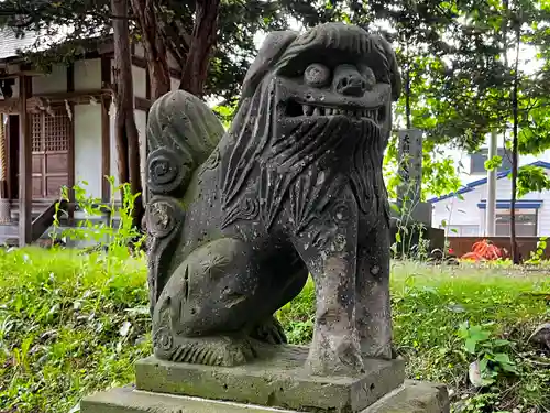 永山神社の狛犬