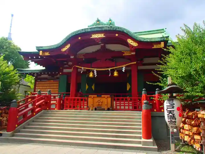 亀戸天神社の本殿・本堂