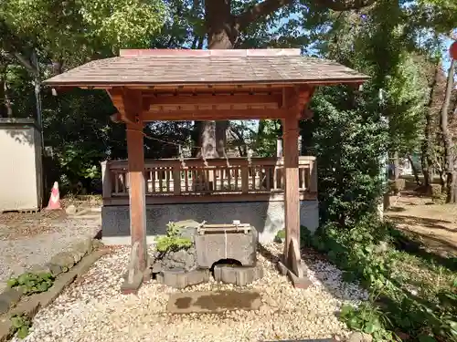 天祖神社（与野七福神　寿老神）の手水