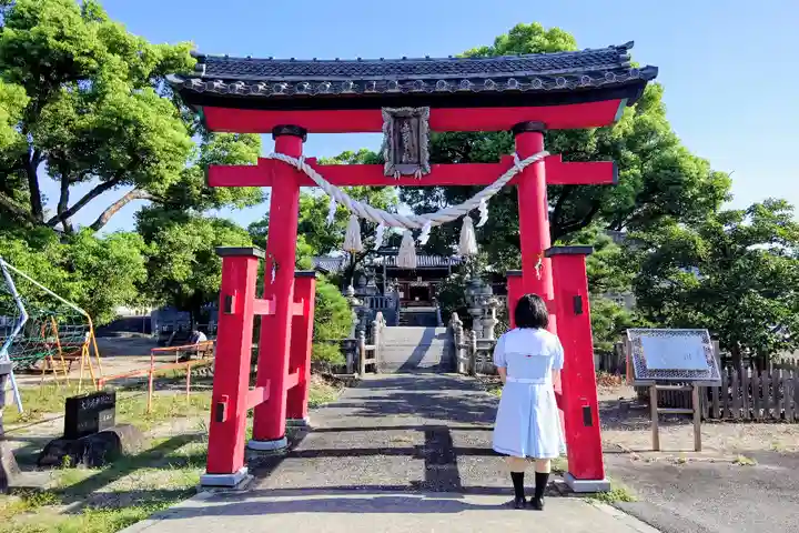若一王子社の鳥居