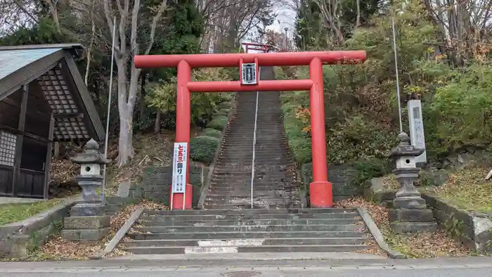 本輪西八幡神社の鳥居