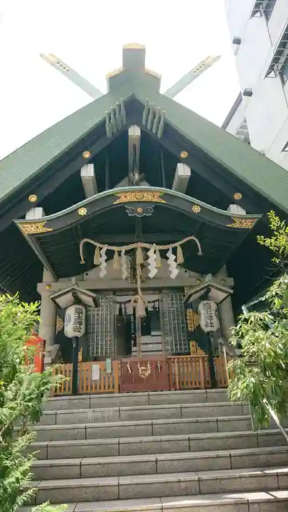 築土神社の本殿・本堂