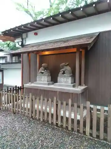 調神社の狛犬