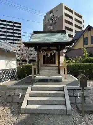 津島社(日吉神社境外社)の本殿・本堂