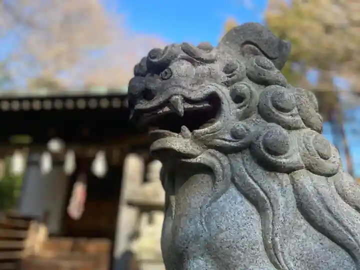 浅間神社の狛犬