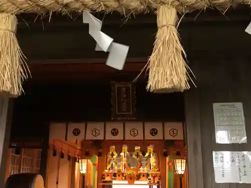 事任八幡宮の本殿・本堂