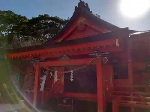 枚聞神社の本殿