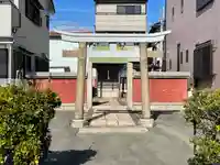 岬森大明神の鳥居