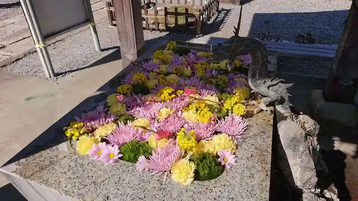 長良神社の手水舎