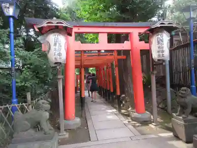 花園稲荷神社の鳥居
