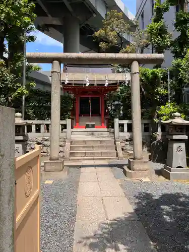 兜神社の鳥居
