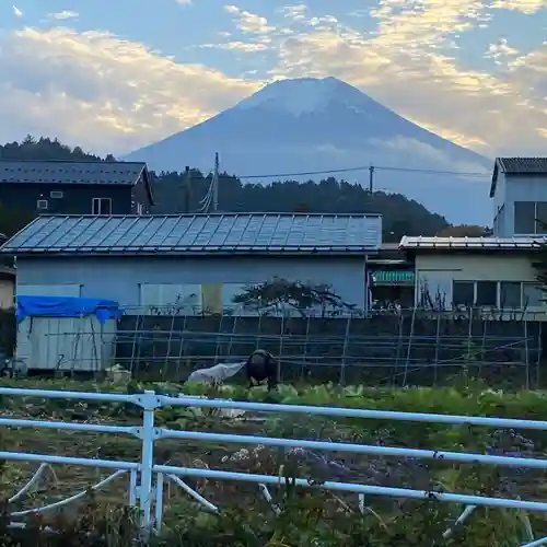 北口本宮冨士浅間神社の景色