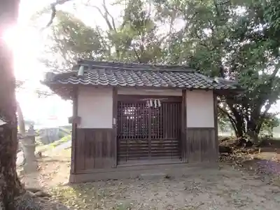 國津神社の本殿・本堂