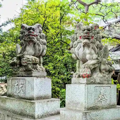 王子神社の狛犬