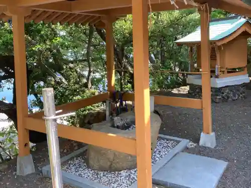 外泊天満神社の手水舎