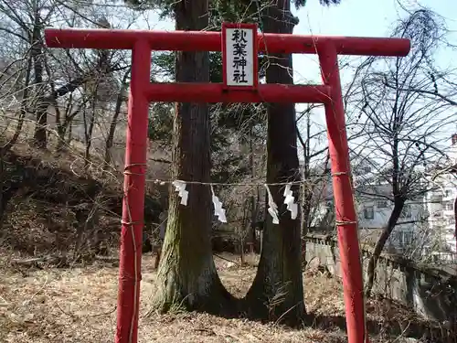 秋葉神社の鳥居