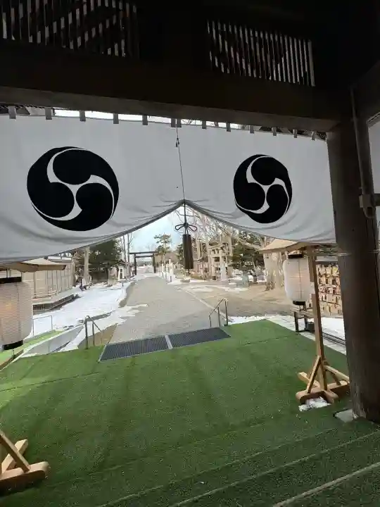 旭川神社の景色